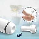 Masturbador com sucção e vibração de 22,5 cm com 4 modos de sucção e 10 modos de vibração com inserto realista, carregamento USB, embalagem discreta 4