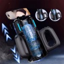 Masturbador masculino automático de alta velocidad con soporte para teléfono móvil y movimiento de inserción telescópico, embalaje discreto. 3