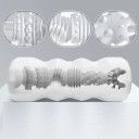 Masturbador masculino com forma ergonómica e interior realista, à prova de água 14x5,5 cm, embalagem discreta 2