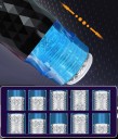 Masturbador succionador, giratorio y móvil con inserto de silicona realista, 10 modos de vibración, carga USB, embalaje discreto. 4