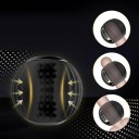 Masturbador vibratório em forma de bola com abertura no meio, 10 modos de vibração, diâmetro 12,5 cm, embalagem discreta 5