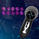 Masturbateur automatisé pour hommes avec aspiration et vibrations en forme de sèche-cheveux 16x12x6,5 cm emballage discret 2