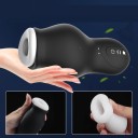 Masturbateur avec aspiration et vibrations 17,8x7,7 cm avec insert amovible, 7 modes d'aspiration, 7 modes de vibrations, étanchéité, chargement USB 5