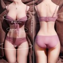 Masturbateur masculin en forme de torse de femme mince avec de gros seins et un fessier, hauteur 21 cm, emballage discret 3
