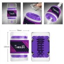 Masturbateur mini en silicone pour homme 11x7 cm avec intérieur réaliste pour stimulation manuelle, surface douce, emballage discret 1