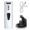 Masturbator multifuncțional cu moduri de rotație și mișcare, bază detașabilă și ventuză, încărcare USB, ambalaj discret 4