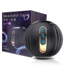Masturbator vibrant in forma de minge cu gaura in mijloc, 10 moduri de vibratie, diametru 12,5 cm, ambalaj discret 1