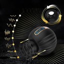 Masturbator vibrant in forma de minge cu gaura in mijloc, 10 moduri de vibratie, diametru 12,5 cm, ambalaj discret 4