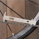Măsură de uzură a lanțului 14 x 4,8 cm Instrument de măsurare metalic pentru verificarea lanțului de bicicletă 38 g Indicator precis al întinderii 3