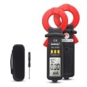 Măsurător digital cu clește pentru curent de scurgere AC 0,05 mA–60 A, clești de 30 mm, LCD 1999, gamă automată, pentru diagnosticarea instalațiilor 3