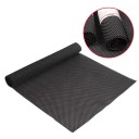 Măsuță antiderapantă 150 × 50 cm cu ochiuri 5 × 3 mm, țesătură din PVC, neagră, tăiată, pentru mașină, portbagaj, sub covor sau vase 3