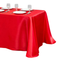 Măsuță de satin uni 145 x 275 cm Măsuță lucioasă și netedă pentru mese lungi Decorațiune festivă pentru nunți și petreceri Culori diverse 6