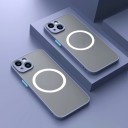 Mat beskyttende cover med MagSafe-understøttelse til iPhone 15 Plus 10