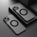 Mat beskyttende cover med MagSafe-understøttelse til iPhone 15 Pro Max 6