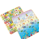 Mata do zabawy dla dzieci 180x120x0,5 cm Miękka mata wspinaczkowa z pianki EPE Dwustronna z motywem świata wodnego Mata dla niemowląt i małych dzieci 2