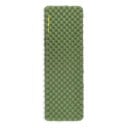 Matelas gonflable 196 x 64 x 8 cm R-valeur 4,6 Utilisation toute l'année jusqu'à -20 °C Surface imperméable Rangé 13 x 22 cm Vert Pour le camping 1