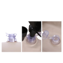 Materasso gonfiabile universale per auto 80 x 130 cm PVC Materasso da viaggio con 2 cuscini Paracolpi laterale per bambini Materassino confortevole 5