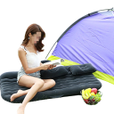 Materasso gonfiabile universale per auto 80 x 130 cm PVC Materasso da viaggio con 2 cuscini Paracolpi laterale per bambini Materassino confortevole 8