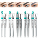 Matita liquida waterproof per sopracciglia 12,8 cm con 4 punte per una definizione precisa delle sopracciglia 1 g Effetto naturale Trucco a lunga durata 2