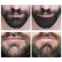 Matita per riempire la barba 2 g Polvere fine e liscia Testa spugnosa Applicatore Effetto impermeabile Rapida sistemazione della barba Aspetto naturale 2
