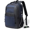 Matkakäyttöinen kannettavan tietokoneen reppu 45 × 32 × 15 cm Vedenpitävä monitoimireppu USB-portilla Useita taskuja Suurikapasiteettinen 10