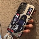 Matný kryt na Samsung Galaxy S24 Ultra S motivem Hacker Creative Silikon Polykarbonát a TPU Šedý Ochranné pouzdro na telefon Obal na mobil 9