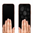 Matowe szkło ochronne dla iPhone 17 Pro Przeciw odciskom palców i zarysowaniom Szkło hartowane odporne na stłuczenie Do ochrony wyświetlacza 2