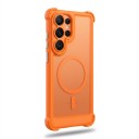 Matt stöttålig skal för Samsung Galaxy S25 Ultra med magnetisk trådlös laddning Förstärkta hörn PC och TPU Mobilskal S25 Ultra 13