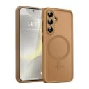 Matte hoes voor Samsung Galaxy S26+ met ondersteuning voor draadloos opladen Hoes van polycarbonaat en TPU Telefoonhoes met magnetische 6