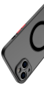 Matte Protective Case with MagSafe Support for iPhone 15 Plus 11