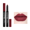 Matter Lippenstift im Pencil Lip Liner. Langlebiger und wasserfester Lippenstift 11