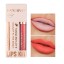 Matter wasserfester Lipliner, langanhaltender Lipgloss, feuchtigkeitsspendender Lipliner und Lipgloss-Set, 2-tlg 6