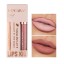 Matter wasserfester Lipliner, langanhaltender Lipgloss, feuchtigkeitsspendender Lipliner und Lipgloss-Set, 2-tlg 7