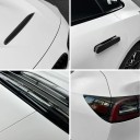Mattweiße Autofolie 30x150cm Selbstklebende Vinyl-Schutzfolie für Karosserie und Motorräder 2