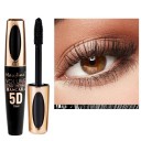 Maxfine 5D Mascara 10 ml Black Lengthening Mascara with Volume Effect Shaped Brush for Separating Lashes Cosmetics for Long Lashes 2