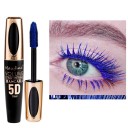 Maxfine 5D Mascara 10 ml Schwarze verlängernde Wimperntusche mit Volumeneffekt Geformte Bürste zum Trennen der Wimpern Kosmetik für lange Wimpern 4
