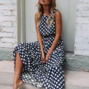 Maxi-jurk met stippen 4