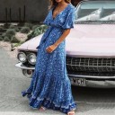 Maxi vestidos com volantes 3