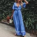 Maxi vestidos com volantes 4
