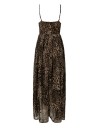 Maxikjole med leopardprint 2