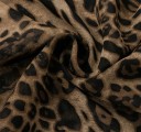 Maxikjole med leopardprint 4