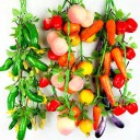 Mazzo di frutta e verdura artificiale 2