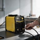 Μηχανή συγκόλλησης inverter MMA 250 A Ρεύμα 20 έως 250 A Τεχνολογία IGBT Οθόνη ρεύματος Κίτρινη Για ατσάλι και σίδηρο Για οικιακό εργαστήριο 3