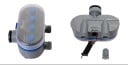 Mechanical Garden Irrigation Timer with 2 Zones for 3/4 and 1 Inch Taps, Frequency 1-72 Hours, Duration 1-120 Minutes, 2x AA, Blue 5