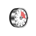 Mechanical Visual Timer 0–60 Minutes Countdown Kitchen Timer for Cooking, Baking, Teaching, Meetings and Work Organisation 3