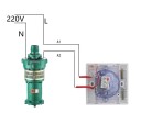 Mechanický nástěnný časový spínač 220V 10A 2000W, časovač 15 minut, vypínač pro čerpadla, světla a spotřebiče, 86 x 86 x 50 mm, bílý 4