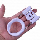 Mechanický penilný extender s kovovými tyčami a silikónovými návlekmi pre postupné predlžovanie, diskrétne balenie 4
