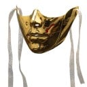 Mechanische halve robotmasker Cosplaymasker voor carnaval Halloween Verschillende kleuren Griezelige kostuumaccessoire 8
