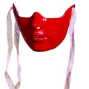 Mechanisk halvmask ansikte robot Maskerad cosplay mask för karneval Halloween Olika färger Skrämmande kostymtillbehör 6