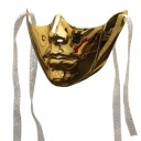 Mechanisk halvmask ansikte robot Maskerad cosplay mask för karneval Halloween Olika färger Skrämmande kostymtillbehör 2